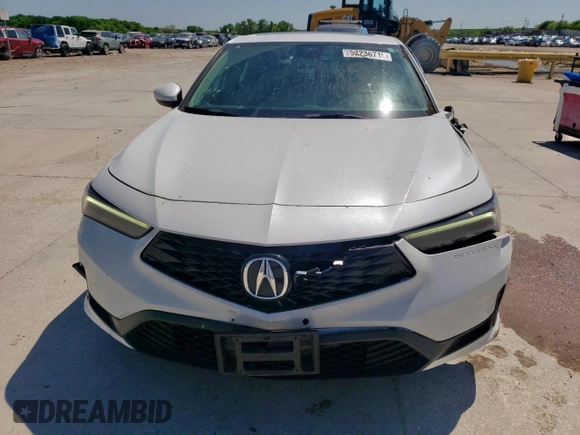 2023 Acura Integra with VIN 19UDE4H29PA008961, listed as a Copart auction lot 52236715 with 31,518 mi miles and Salvage title. Bid and sale history available at DreamBid. Image 5.