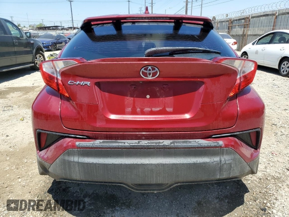 2018 Toyota C-HR XLE with VIN NMTKHMBX7JR011965, listed as a Copart auction lot 56213215 with 147,243 mi miles and Salvage Title. Bid and sale history available at DreamBid. Image 6.