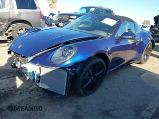 2024 Porsche 911 4 with VIN WP0BA2A93RS228140, listed as a IAAI auction lot 41743283 with 630 mi miles. Bid and sale history available at carsss.com. Image 18.