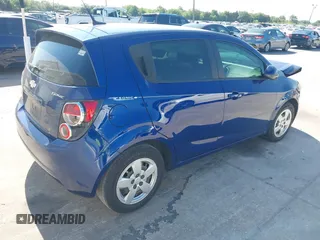 2013 Chevrolet Sonic LS with VIN 1G1JA6SH0D4201346, listed as a IAAI auction lot 42040748 with 48,215 mi miles and . Bid and sale history available at DreamBid. Image 4.