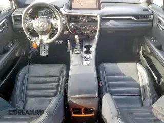 2018 Lexus RX 350 with VIN 2T2BZMCA0JC143446, listed as a Copart auction lot 55748255 with 112,769 mi miles and Salvage title. Bid and sale history available at DreamBid. Image 8.