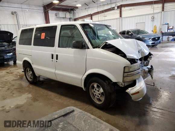 2003 Chevrolet Astro z VIN 1GNEL19X93B149218, wystawiony jako Copart lot #49489815 z przebiegiem Nie podano mil oraz Nie do naprawy • Non repairable. Historia ofert i sprzedaży dostępna na DreamBid. Obrazek 4.