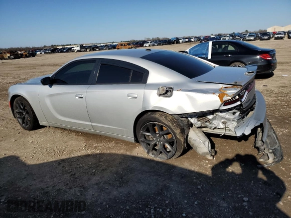 2019 Dodge Charger SXT with VIN 2C3CDXBG9KH633510, listed as a Copart auction lot 45506945 with 92,264 mi miles and Salvage Title. Bid and sale history available at DreamBid. Image 2.