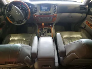 2006 Lexus LX 470 z VIN JTJHT00W464009295, wystawiony jako Copart lot #56724525 z przebiegiem 155 874 mil mil oraz Szkoda całkowita • Salvage title. Historia ofert i sprzedaży dostępna na DreamBid. Obrazek 8.