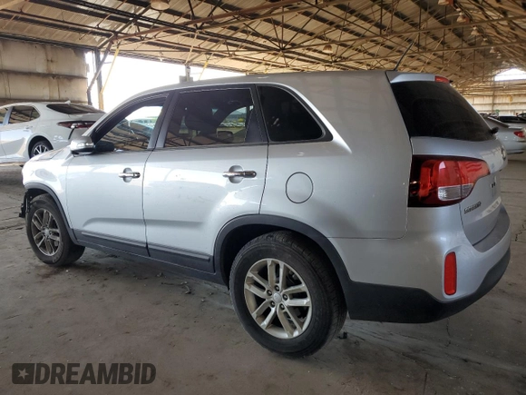 2015 Kia Sorento LX with VIN 5XYKT3A63FG618775, listed as a Copart auction lot 53165155 with 153,070 mi miles and Salvage Title. Bid and sale history available at carsss.com. Image 2.