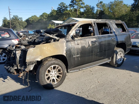 2019 GMC Yukon SLT with VIN 1GKS2BKC2KR174273, listed as a Copart auction lot 76400034 with Not Provided miles and Non Repairable. Bid and sale history available at carsss.com. Image 1.