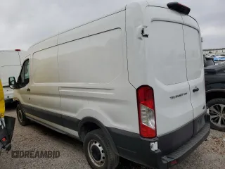 2023 Ford Transit Cargo with VIN 1FTBR1C85PKC00960, listed as a Copart auction lot 46147865 with 37,492 mi miles and Salvage Title. Bid and sale history available at carsss.com. Image 2.