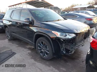 2021 Chevrolet Traverse RS with VIN 1GNEVJKW2MJ115124, listed as a IAAI auction lot 41239893 with 37,720 mi miles. Bid and sale history available at carsss.com. Image 1.