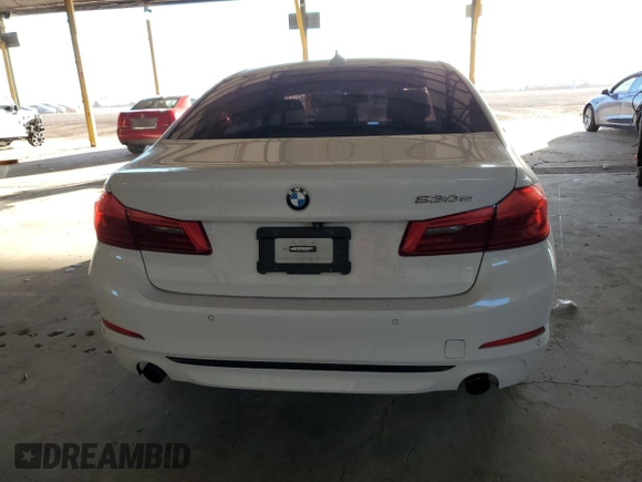 2018 BMW 5 Series 530e with VIN WBAJA9C53JG622997, listed as a Copart auction lot 79959024 with 127,486 mi miles and Salvage title. Bid and sale history available at DreamBid. Image 6.