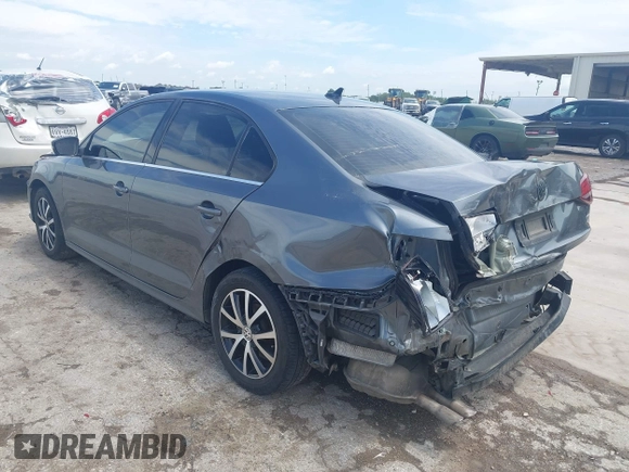 2017 Volkswagen Jetta SE with VIN 3VWDB7AJ1HM315584, listed as a IAAI auction lot 42481303 with 113,301 mi miles and . Bid and sale history available at DreamBid. Image 3.
