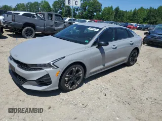 2022 Kia K5 GT-Line z VIN 5XXG64J24NG154530, wystawiony jako Copart lot #54904475 z przebiegiem 32 432 mil mil oraz Szkody całkowita. Historia ofert i sprzedaży dostępna na DreamBid. Obrazek 1.