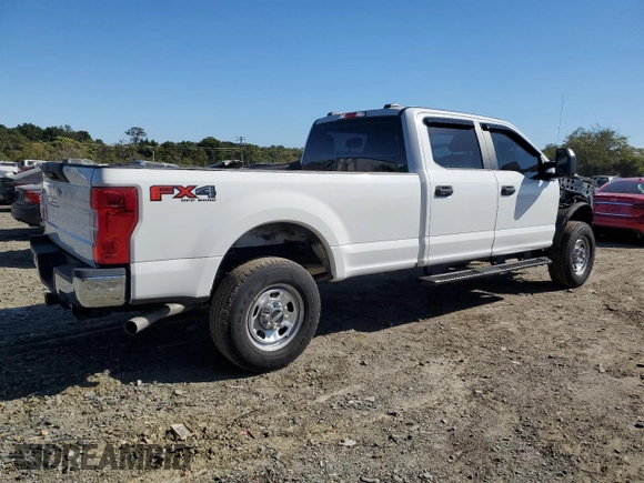 2021 Ford F-350 XL with VIN 1FT8W3B68MED50473, listed as a Copart auction lot 74001304 with 37,866 mi miles and Salvage Title. Bid and sale history available at DreamBid. Image 3.