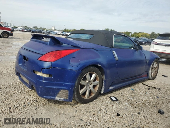 2008 Nissan 350Z Enthusiast with VIN JN1BZ36A58M850858, listed as a Copart auction lot 42088125 with 106,574 mi miles and Clean Title. Bid and sale history available at DreamBid. Image 3.