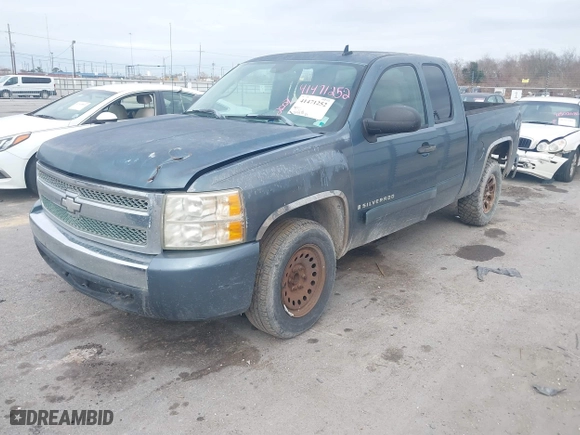 2007 Chevrolet Silverado 1500 LT w/1LT with VIN 1GCEC19J37Z506569, listed as a IAAI auction lot 41471252 with 258,178 mi miles. Bid and sale history available at carsss.com. Image 17.