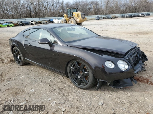 2012 Bentley Continental GT with VIN SCBFR7ZA9CC072213, listed as a Copart auction lot 41844494 with Not Provided miles and . Bid and sale history available at DreamBid. Image 4.