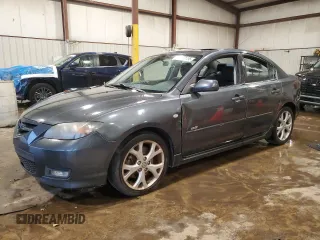 2008 Mazda 3 S GT with VIN JM1BK323481152381, listed as a Copart auction lot 62650705 with 213,336 mi miles and Salvage title. Bid and sale history available at DreamBid. Image 1.