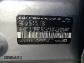 2015 Mitsubishi Lancer GT with VIN JA32U8FW6FU019871, listed as a Copart auction lot 68389694 with 106,523 mi miles and Salvage Title. Bid and sale history available at carsss.com. Image 13.