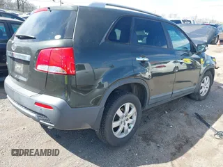 2012 Kia Sorento LX with VIN 5XYKT3A62CG306961, listed as a IAAI auction lot 41858307 with 152,344 mi miles. Bid and sale history available at carsss.com. Image 4.