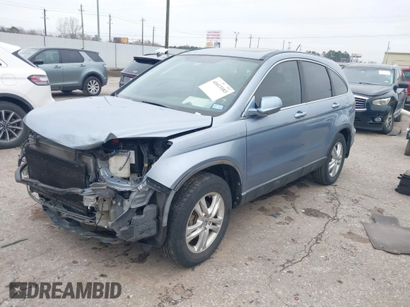 2011 Honda CR-V EX-L with VIN 5J6RE3H78BL049907, listed as a IAAI auction lot 41613183 with 83,398 mi miles. Bid and sale history available at carsss.com. Image 18.