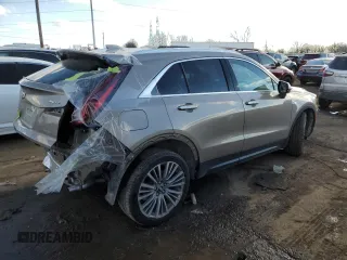 2024 Cadillac XT4 AWD Premium Luxury with VIN 1GYFZDR4XRF164616, listed as a Copart auction lot 43316775 with 11,009 mi miles and Clean Title. Bid and sale history available at carsss.com. Image 3.