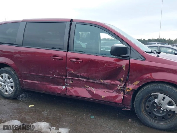 2017 Dodge Grand Caravan SE with VIN 2C4RDGBG8HR793970, listed as a IAAI auction lot 41691933 with 107,055 mi miles. Bid and sale history available at carsss.com. Image 6.