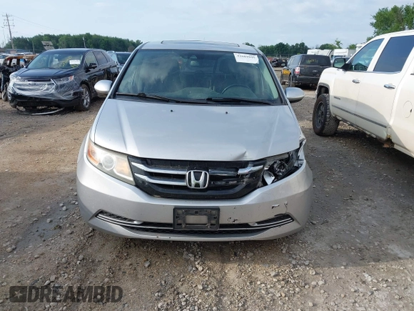 2014 Honda Odyssey EX-L with VIN 5FNRL5H62EB101392, listed as a IAAI auction lot 42689945 with 289,242 mi miles and . Bid and sale history available at DreamBid. Image 12.