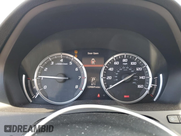 2015 Acura MDX Advance/Entertainment Pkg with VIN 5FRYD3H8XFB014077, listed as a Copart auction lot 52891575 with 139,069 mi miles and Salvage Title. Bid and sale history available at carsss.com. Image 9.