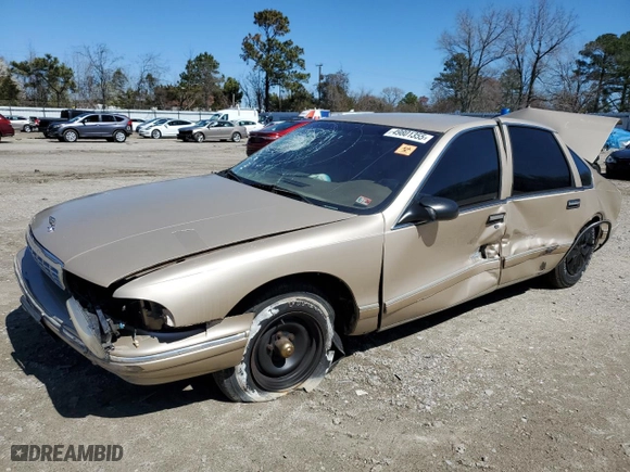 1996 Chevrolet Caprice Classic 1SA Special Value Pkg with VIN 1G1BL52W6TR186375, listed as a Copart auction lot 49801355 with NaN miles and Clean Title. Bid and sale history available at carsss.com. Image 1.