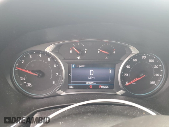 2019 Chevrolet Equinox LT with VIN 2GNAXUEV9K6128458, listed as a Copart auction lot 49369125 with 68,033 mi miles and Salvage Title. Bid and sale history available at DreamBid. Image 9.
