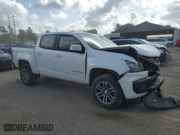 2022 Chevrolet Colorado 4WD Work Truck z VIN 1GCGTBEN6N1105312, wystawiony jako Copart lot #59128045 z przebiegiem 114 514 mil mil oraz Szkoda całkowita • Salvage title. Historia ofert i sprzedaży dostępna na DreamBid. Obrazek 4.