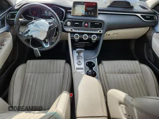 2020 Genesis G70 2.0T with VIN KMTG34LA5LU051106, listed as a Copart auction lot 60552345 with 45,427 mi miles and Non repairable. Bid and sale history available at DreamBid. Image 8.