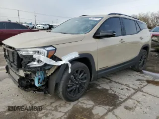 2023 GMC Terrain SLE with VIN 3GKALMEG5PL121472, listed as a Copart auction lot 51605625 with 19,261 mi miles and Salvage Title. Bid and sale history available at carsss.com. Image 1.