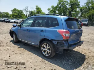 2015 Subaru Forester Touring with VIN JF2SJAWCXFH559970, listed as a Copart auction lot 62570395 with 87,779 mi miles and Salvage title. Bid and sale history available at DreamBid. Image 2.