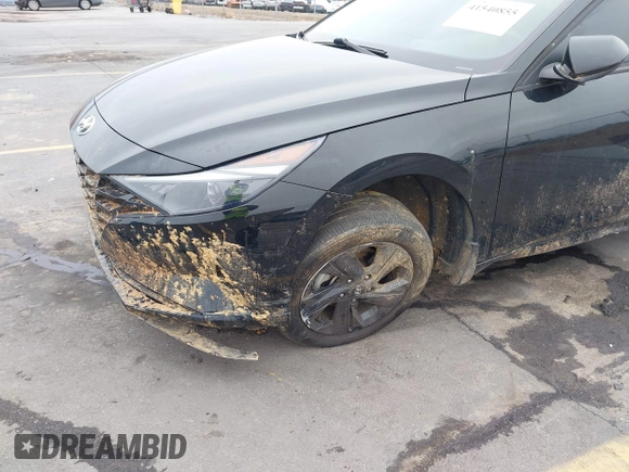 2023 Hyundai Elantra SEL with VIN KMHLM4AG3PU382611, listed as a IAAI auction lot 41540855 with 31,390 mi miles and . Bid and sale history available at DreamBid. Image 6.