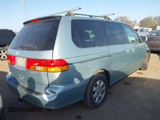 2003 Honda Odyssey EX-L with VIN 5FNRL18983B071606, listed as a IAAI auction lot 41783246 with 271,028 mi miles and . Bid and sale history available at DreamBid. Image 4.