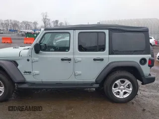 2023 Jeep Wrangler Sport S with VIN 1C4HJXDN5PW609316, listed as a IAAI auction lot 40960863 with 15,614 mi miles and . Bid and sale history available at DreamBid. Image 14.