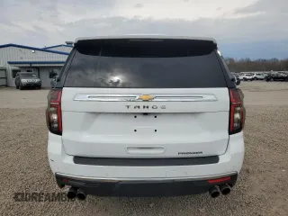 2023 Chevrolet Tahoe Premier with VIN 1GNSKSKD0PR217513, listed as a Copart auction lot 54702845 with 55,424 mi miles and Salvage title. Bid and sale history available at DreamBid. Image 6.