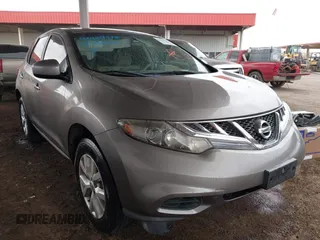 2012 Nissan Murano SL with VIN JN8AZ1MU8CW105856, listed as a IAAI auction lot 41929513 with 180,825 mi miles and . Bid and sale history available at carsss.com. Image 1.