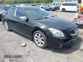 2007 Nissan Maxima 3.5 SL with VIN 1N4BA41E87C831283, listed as a IAAI auction lot 42045445 with 167,963 mi miles. Bid and sale history available at carsss.com. Image 1.