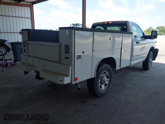 2023 Ram 2500 with VIN 3C7WR5AJ7PG567772, listed as a IAAI auction lot 42180314 with 48,197 mi miles and . Bid and sale history available at DreamBid. Image 4.