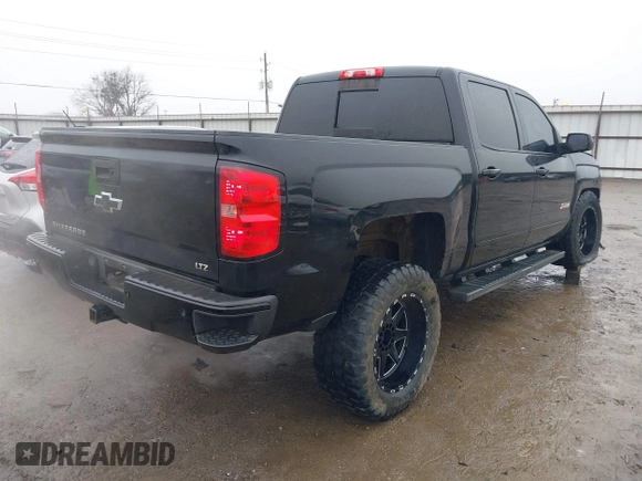 2015 Chevrolet Silverado 1500 LTZ with VIN 3GCUKSEC1FG400888, listed as a IAAI auction lot 41449692 with 93,958 mi miles. Bid and sale history available at carsss.com. Image 4.