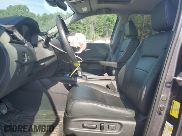 2019 Honda Pilot EX-L with VIN 5FNYF5H50KB034846, listed as a Copart auction lot 63022845 with 56,241 mi miles and Salvage title. Bid and sale history available at DreamBid. Image 7.