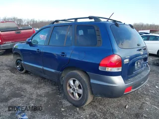 2006 Hyundai Santa Fe GLS with VIN KM8SC13D76U100145, listed as a IAAI auction lot 41093265 with 164,028 mi miles. Bid and sale history available at carsss.com. Image 3.