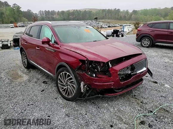 2019 Lincoln Nautilus Reserve z VIN 2LMPJ6L9XKBL57034, wystawiony jako Copart lot #51652415 z przebiegiem 51 302 mil mil oraz Szkoda całkowita • Salvage title. Historia ofert i sprzedaży dostępna na DreamBid. Obrazek 12.