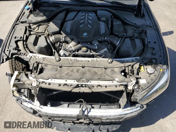 2021 BMW 8 Series M850i with VIN WBAGV8C00MCF55108, listed as a Copart auction lot 56305084 with 27,399 mi miles and Salvage Title. Bid and sale history available at DreamBid. Image 11.