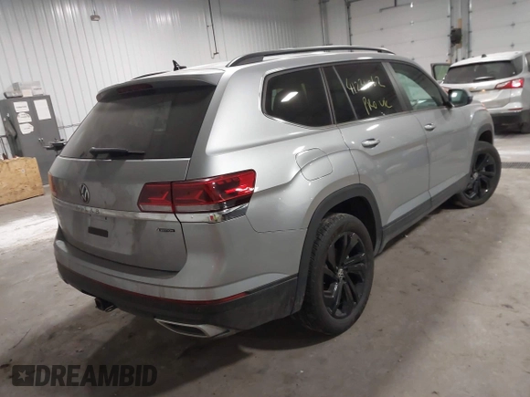 2023 Volkswagen Atlas SE с VIN 1V2HR2CA5PC516757, выставлен на аукционе IAAI как лот 41236062 с пробегом 23 485 миль миль и . История ставок и продаж доступна на DreamBid. Изображение 4.
