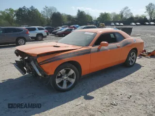 2014 Dodge Challenger R/T with VIN 2C3CDYBT5EH154105, listed as a Copart auction lot 53638355 with 100,329 mi miles and Clean title. Bid and sale history available at DreamBid. Image 1.