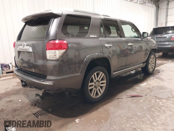 2010 Toyota 4Runner Trail with VIN JTEBU5JR2A5014523, listed as a IAAI auction lot 41450107 with 172,721 mi miles and . Bid and sale history available at DreamBid. Image 4.