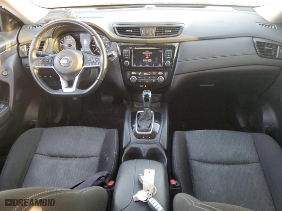 2020 Nissan Rogue SV with VIN JN8AT2MV5LW105636, listed as a Copart auction lot 48479195 with 52,885 mi miles and Salvage Title. Bid and sale history available at carsss.com. Image 8.