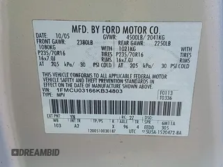 2006 Ford Escape XLT with VIN 1FMCU03166KB34803, listed as a IAAI auction lot 42425651 with 178,008 mi miles and . Bid and sale history available at DreamBid. Image 9.